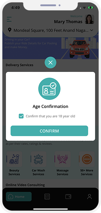 Age Confirmation