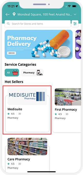 choose service categories